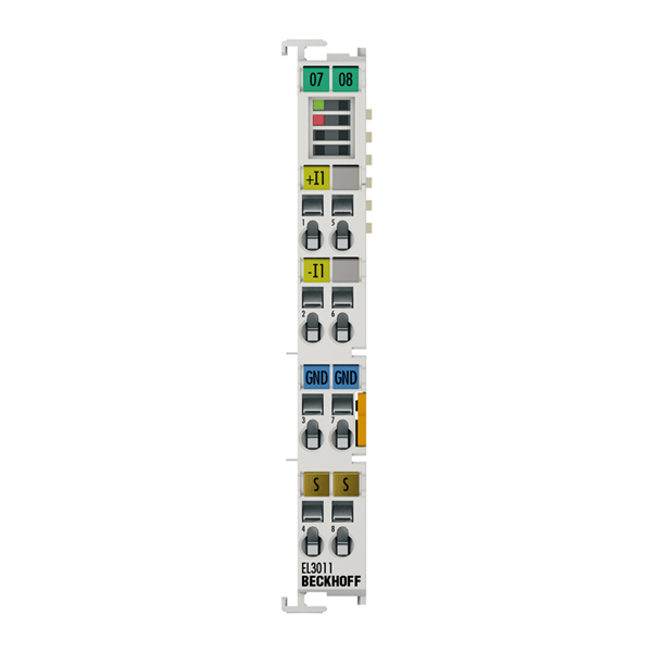 EL3xxx | EtherCAT 端子模塊，模擬量輸入